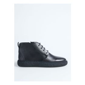 Fabrika Comfort Kont-Delano Siyah Deri Erkek Bot