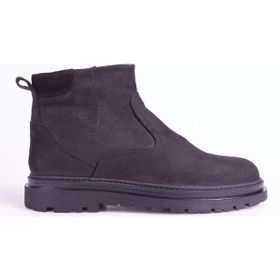 Fabrika Comfort Rice-Denzil Siyah Deri Erkek Bot