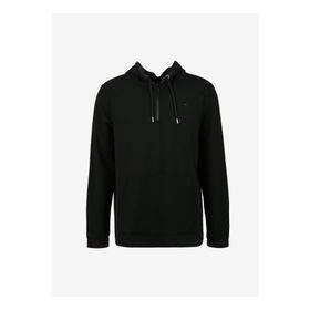 Fabrika F3WM-SWT132 Kapüşon Yaka Düz Siyah Erkek Sweatshirt