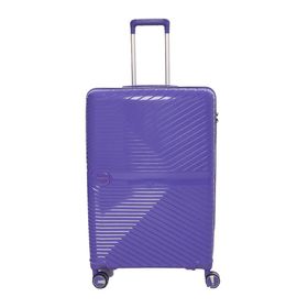 Fabrika FAB-5239 5003126057 Büyük Boy 47x74x26 cm Çekçekli Mor Unisex Sert Valiz