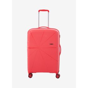 Fabrika FAB-5264 Orta Kırmızı Çekçekli Sert Valiz