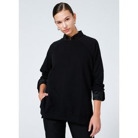 Fabrika Falu Y Siyah Kadın Sweatshirt