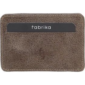 Fabrika FRK223 Gri Erkek Deri Kartlık