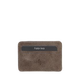 Fabrika FRK223 Gri Erkek Deri Kartlık