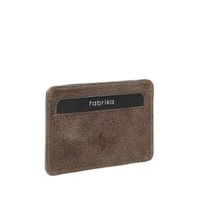 Fabrika FRK223 Gri Erkek Deri Kartlık