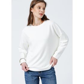 Fabrika Homewear Koleksiyonu Vizon Kadın Sweatshirt