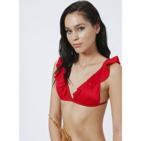 Fabrika Mesty Kırmızı Kadın Bikini Üst