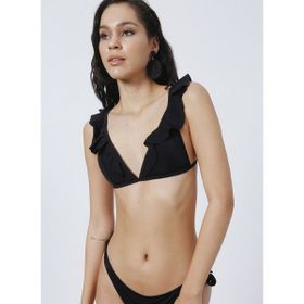 Fabrika Mesty Siyah Kadın Bikini Üst