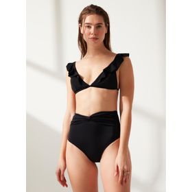 Fabrika Mesty Siyah Kadın Bikini Üst