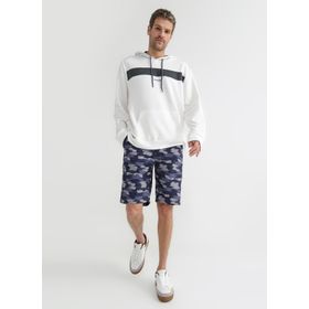 Fabrika NEGA Düşük Bel Loose Fit Lacivert Erkek Bermuda Şort