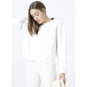 Fabrika Ravello Bisiklet Yaka Ekru Kadın Sweatshirt