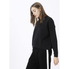 Fabrika RAVELLO Bisiklet Yaka Siyah Kadın Sweatshirt