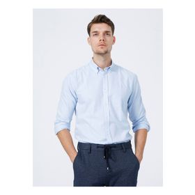 Fabrika ROBERTO Slim Fit Düz Erkek Gömlek