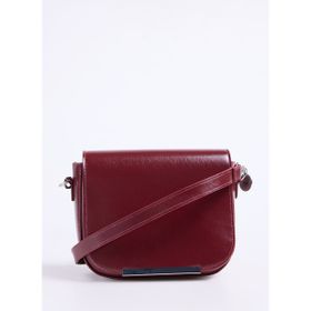 Fabrika SHINY- GRANT Bordo Kadın 20x17x8 cm Postacı Çantası