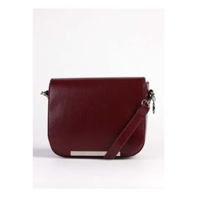 Fabrika SHINY- GRANT Bordo Kadın 20x17x8 cm Postacı Çantası