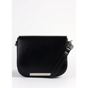 Fabrika SHINY- GRANT Siyah Kadın 20x17x8 cm Postacı Çantası