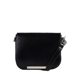 Fabrika SHINY- GRANT Siyah Kadın 20x17x8 cm Postacı Çantası