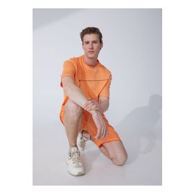 Fabrika Sports ARMIN O Yaka Düz Turuncu Erkek Sweatshirt