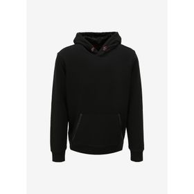 Fabrika Sports FS3WM-SWT257 Düz Siyah Kapüşon Yaka Erkek Sweatshirt