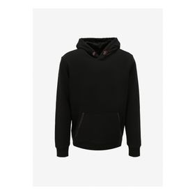 Fabrika Sports FS3WM-SWT257 Düz Siyah Kapüşon Yaka Erkek Sweatshirt