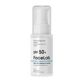 Facelab 50 ml SPF 50 Mavi Işık Korumalı Güneş Kremi