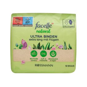 Facelle 10'lu Kanatlı Estra Uzun Natural Ultra Ped