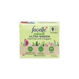 Facelle Natural Ultra Kanatlı Normal 14'lü Ped