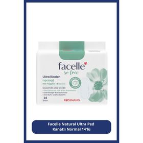 Facelle Natural Ultra Kanatlı Normal 14'lü Ped