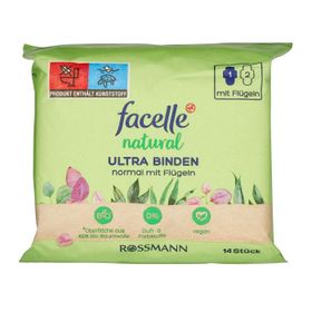 Facelle Natural Ultra Kanatlı Normal 14'lü Ped