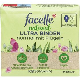 Facelle Natural Ultra Kanatlı Normal 14'lü Ped