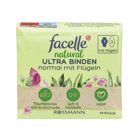 Facelle Natural Ultra Kanatlı Normal 14'lü Ped