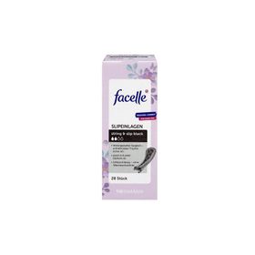 Facelle String Slip Siyah 28 Adet Günlük Ped