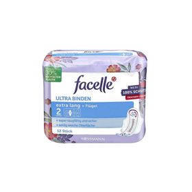 Facelle Ultra Ekstra Uzun Kanatlı 12 Adet Ped