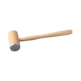 Fackelmann 31440 32 cm Metal Kenarlı Ahşap Et Dövücü