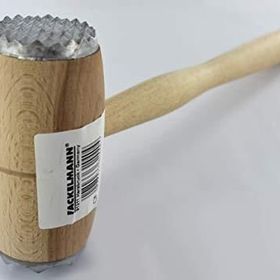 Fackelmann 31440 32 cm Metal Kenarlı Ahşap Et Dövücü