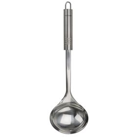 Fackelmann 40465 32 cm Nirosta Oval Griff Paslanmaz Kepçe