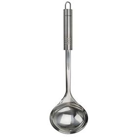 Fackelmann 40465 32 cm Nirosta Oval Griff Paslanmaz Kepçe