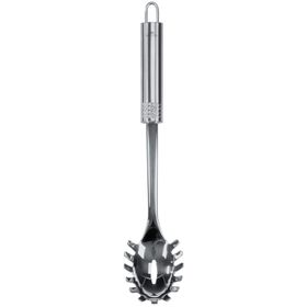 Fackelmann 40477 30 cm Nirosta Oval Griff Spaghetti Kepçe
