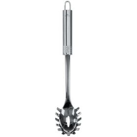 Fackelmann 40477 30 cm Nirosta Oval Griff Spaghetti Kepçe