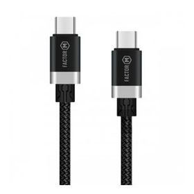 Factor-M 2.4A 20W Type-C To Type-C Kablo
