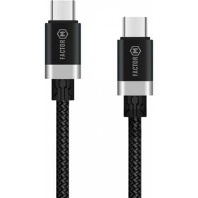 Factor-M 2.4A 20W Type-C To Type-C Kablo