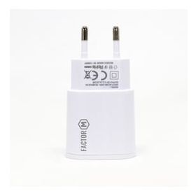 Factor-M Çift Çıkışlı 2.1a Micro Ev Tipi Şarj Aleti
