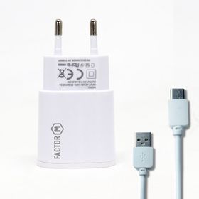 Factor-M Çift Çıkışlı 2.1a Type C Ev Tipi Şarj Aleti