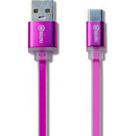 Factor-M Type C 3a 1.20 m Pembe Data ve Şarj Kablo