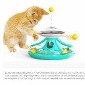 Fada Mavi Kedi Tüy Oyuncağı