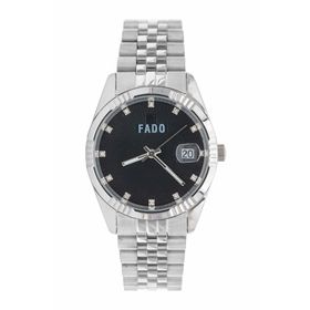 Fado 0164 Metalik Gri Kadın Kol Saati