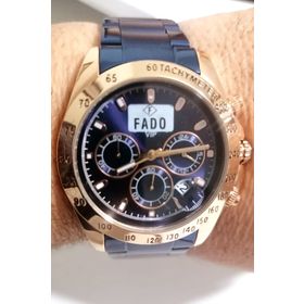 Fado Rh 0034 Mavi Çelik Kordonlu Saat