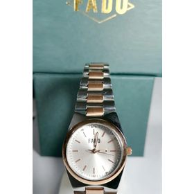 Fado RH 0210 Sarı Gümüş Kadın Kol Saati