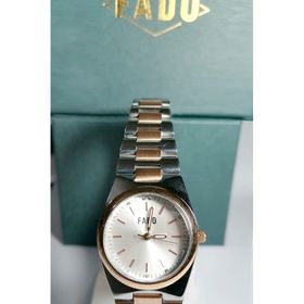 Fado RH 0210 Sarı Gümüş Kadın Kol Saati