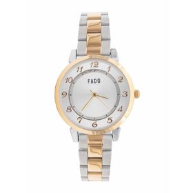 Fado RH0076 Metalik Gri - Gold Kadın Kol Saati